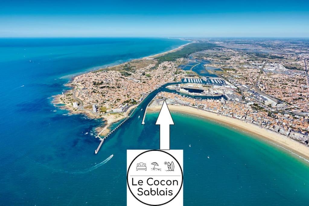 Tiny Studio Terrasse, Hypercentre La Plage A 2 Pas ! Les Sables-d'Olonne Bagian luar foto