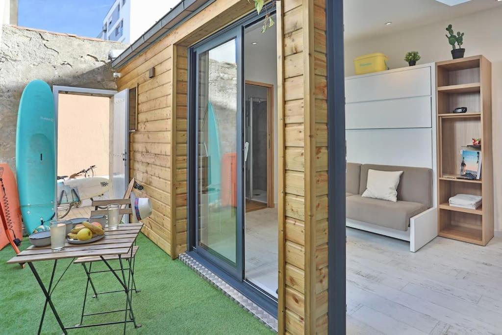 Tiny Studio Terrasse, Hypercentre La Plage A 2 Pas ! Les Sables-d'Olonne Bagian luar foto